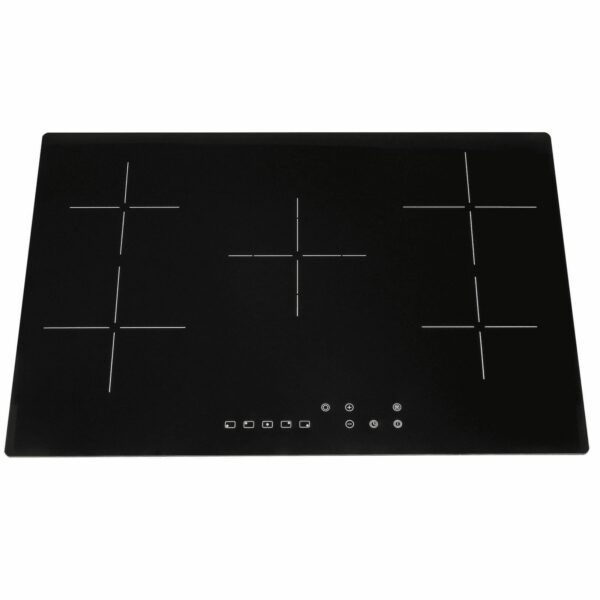 75cm 5 Zone Electric Ceramic Hob - SIA CERH75BL - Naamaste London - 2