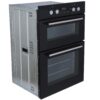 60cm Black Electric Built In Double Oven - SIA DO102 - Naamaste London - 4