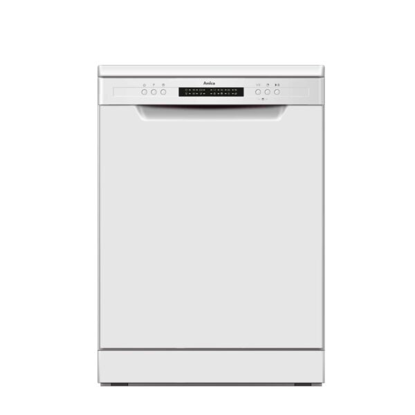 60cm White Freestanding Dishwasher - Amica ADF630 - Naamaste London - 1