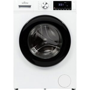 8kg Washing Machine White, Freestanding - Willow WWM81400IW - Naamaste London - 1