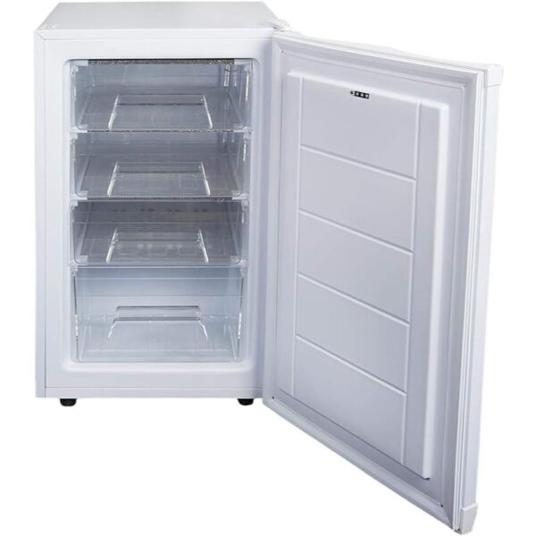 80L White Under Counter Freezer, 50cm wide - SIA UCF50WH