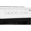 50cm Freestanding Electric Cooker Oven and Hob – Beko KS530W - Naamaste London Homewares - 2