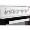 Beko 50cm Electric Cooker with Double Oven and Ceramic Hob - KDVC563AW - Naamaste London Homewares - 3