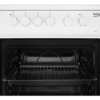 50cm Freestanding Electric Cooker Oven and Hob – Beko KS530W - Naamaste London Homewares - 4