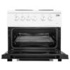 50cm Twin Cavity Electric Cooker Oven and Hob - Beko KD531AW - Naamaste London Homewares - 4