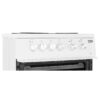 50cm Twin Cavity Electric Cooker Oven and Hob - Beko KD531AW - Naamaste London Homewares - 5