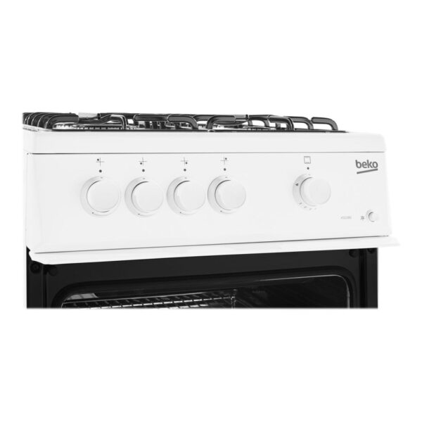 50cm Freestanding Gas Cooker with Gas Hob - Beko KSG580 - Naamaste London Homewares - 7