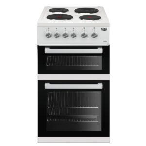 50cm Twin Cavity Electric Cooker Oven and Hob - Beko KD531AW - Naamaste London Homewares - 6