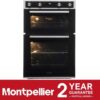 60cm Black Electric Built In Double Oven - Montpellier DO3570IB - Naamaste London Homewares - 7