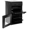 Double Electric Cooker Oven And Hob, Black - Hotpoint HD5V92KCB/UK - Naamaste London homewares -4