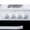 60cm Electric Cooker Oven and Hob/Freestanding, White - SIA ESCA61W - Naamaste London Homewares - 4