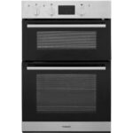 60cm Built In Electric Double Oven, Stainless - Hotpoint DD2540IX - Naamaste London Homewares - 1