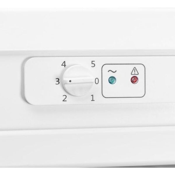 160L White Freestanding Upright Freezer - SIA SFZ144WH - Naamaste London Homewares - 5