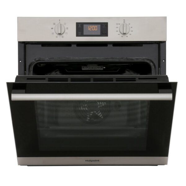 Single Electric Oven, Stainless Steel/ Built-In - Hotpoint SA2 540 H IX - Naamaste London Homewares - 4