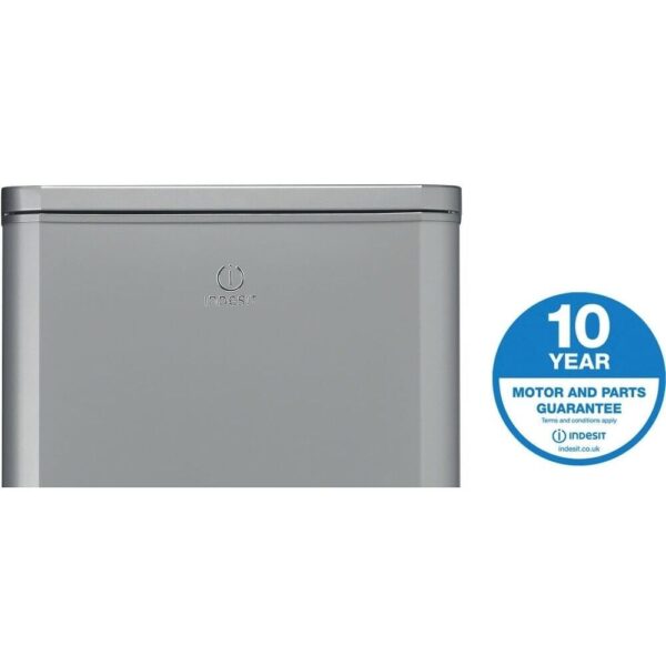 Freestanding Fridge Freezer 50 / 50 split, Silver - Indesit IBD5517 S UK 1 - Naamaste London Homeware - 3