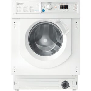 7kg Integrated Washing Machine, White - Indesit BI WMIL 71252 UK N - Naamaste London Homewares - 1