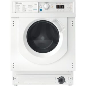 Indesit Integrated Washer Dryer in White - BI WDIL 75125 UK N - Naamaste London Homewares - 1