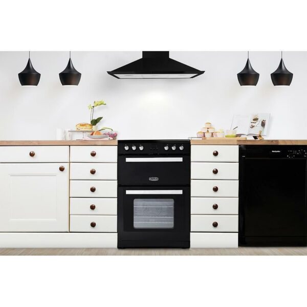 60cm Electric range Cooker/Freestanding - Montpellier RMC61CK - Naamaste London Homewares - 4