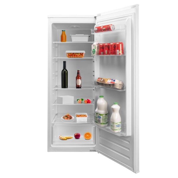 160L Tall Larder Fridge Single Door , White - SIA F SLF144WH - Naamaste London - 2