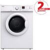 7Kg Vented Tumble Dryer White, Freestanding - Amica ADV7CLCW - Naamaste London Homewares - 2