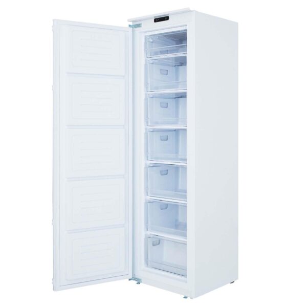 210L Integrated Tall Freezer, White - UB177FZ - Naamaste London - 3