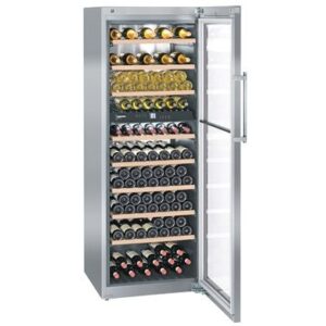 Upright Wine Fridge, SS/ 211 x 0.75ml - Liebherr WTES 5972 - Naamaste London Homewares - 1