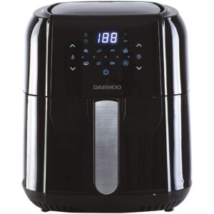 5.5L Black Digital Air Fryer - Daewoo SDA1804GE - Naamaste London Homewares - 1