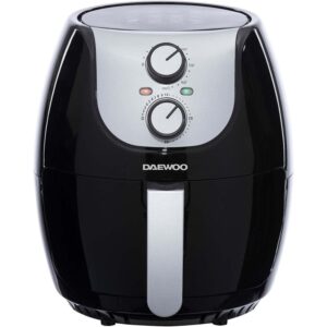 4L Daewoo Air Fryer, Single Pot Black - SDA1861GE - Naamaste London Homewares - 1