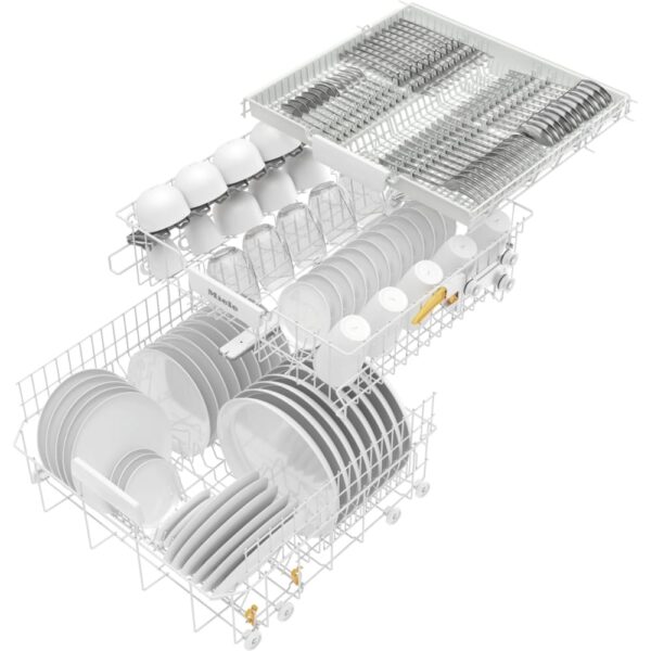 Miele Dishwasher, White Freestanding - G5132 SC - Naamaste London Homewares - 6