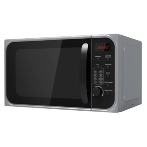 900w Silver Microwave Oven - SIA FCM25SI - Naamaste London Homewares - 1