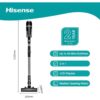 Black Cordless Vacuum Cleaner - Hisense HVC6264BKUK - Naamaste London Homewares - 7