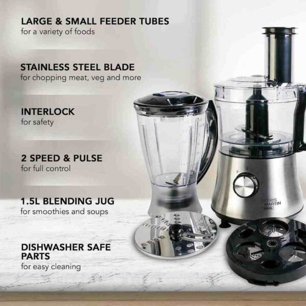 James Martin Compact Food Processor - Wahl ZX971 - Naamaste London Hom2ewares - 6