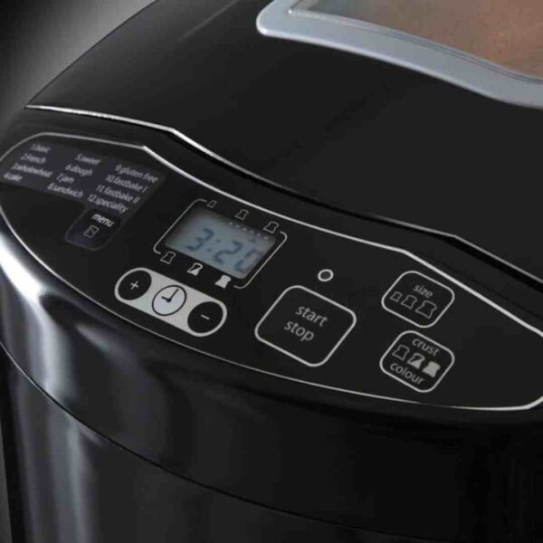 Compact Fast Black Breadmaker Machine - Russell Hobbs 23620 - Naamaste London Homewares - 7