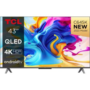 TCL Television,43 inch With 4K Ultra HD - C64K Series 43C645K - Naamaste London Homewares - 1