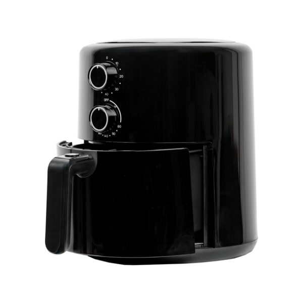 4L 1500W Black Air Fryer - SIA SAF40K - Naamaste London Homewares - 4