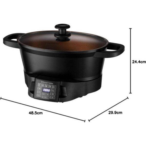 6.5L Russell Hobbs Multi Cooker with Cool Touch Body - 28270 - Naamaste London Homewares - 8