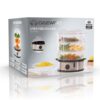 3 Tier Vegetable Food Steamer - Daewoo SDA1338 - Naamaste London Homewares - 3