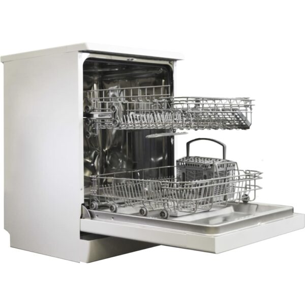 White Freestanding Dishwasher - Amica ADF610WH - Naamaste London Homewares - 2