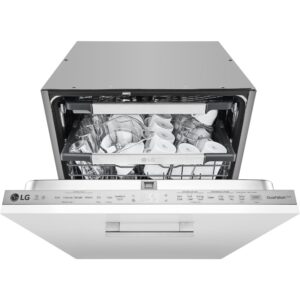 Fully Integrated Dishwasher, White - LG DB425TXS - Naamaste London Homewares - 1