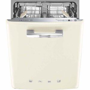Fully Integrated Dishwasher, Cream - Smeg DIFABCR - Naamaste London Homewares - 1