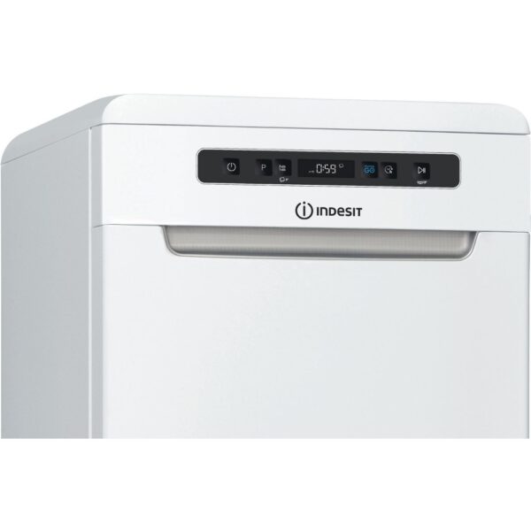 45cm Freestanding Slimline Dishwasher - Indesit DSFO 3T224 Z UK N - Naamaste London Homewares - 15