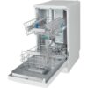 45cm Freestanding Slimline Dishwasher - Indesit DSFO 3T224 Z UK N - Naamaste London Homewares - 12
