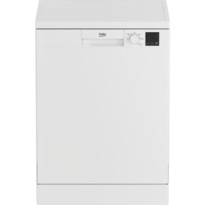 Beko Dishwasher, 60cm White Freestanding - DVN05C20W - Naamaste London Homewares - 1