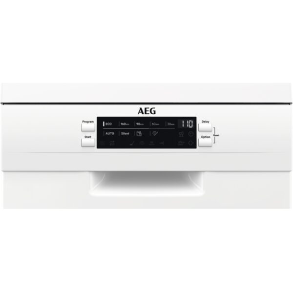 45cm White Slimline Dishwasher - AEG FFB62417ZW - Naamaste London Homewares - 10