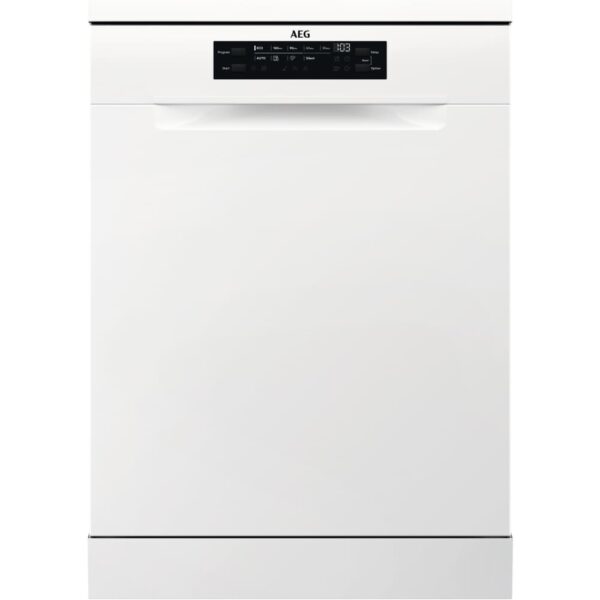 AEG Dishwasher, 60cm Freestanding - FFB73727PW - Naamaste London Homewares - 1