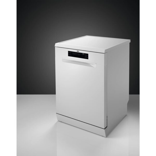 AEG Dishwasher, 60cm Freestanding - FFB73727PW - Naamaste London Homewares - 9