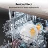 Hisense Dishwasher, 60cm Black Freestanding - HS622E90BUK - Naamaste London Homewares - 4