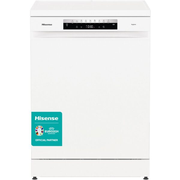 Hisense Dishwasher, White Freestanding - HS673C60WUK - Naamaste London Homewares - 1