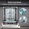 Hisense Dishwasher, White Freestanding - HS673C60WUK - Naamaste London Homewares - 8