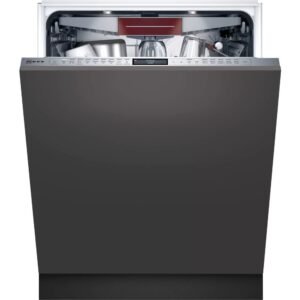 Neff Integrated Dishwasher, Black Fully Built-In - S189YCX02E - Naamaste London Homewares - 1
